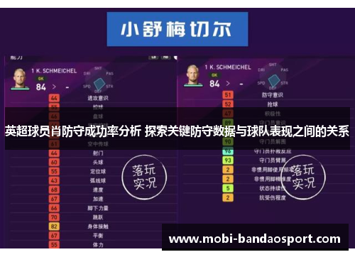 英超球员肖防守成功率分析 探索关键防守数据与球队表现之间的关系