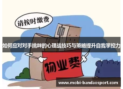 如何应对对手挑衅的心理战技巧与策略提升自我掌控力